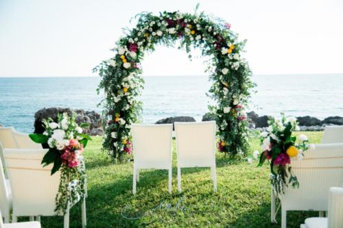 arco matrimonio limoni bouganville mediterranean wedding maioliche (3)