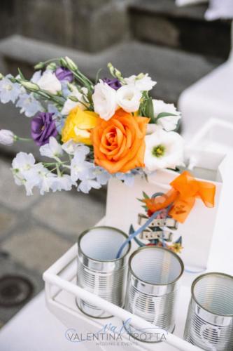 fiori colorati colorful wedding