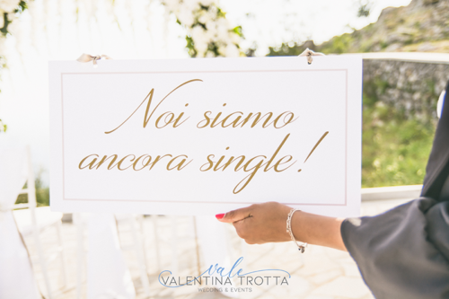 idea cartello paggetto matrimonio