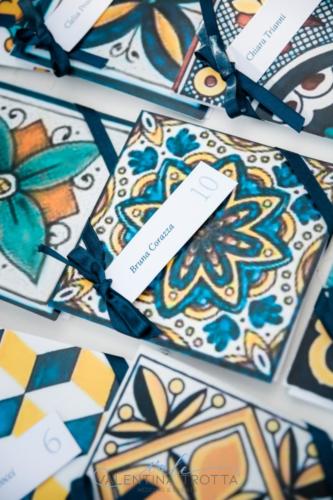 idea tableau mariage mediterranean wedding maioliche