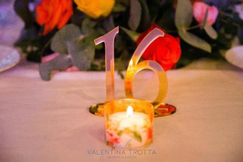 segnatavolo oro luxury wedding
