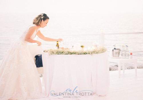 sposa santavenere wedding white grey