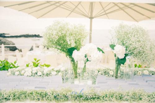 tableau de mariage wedding white grey