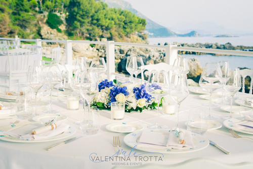 tavolo matrimonio tema mare