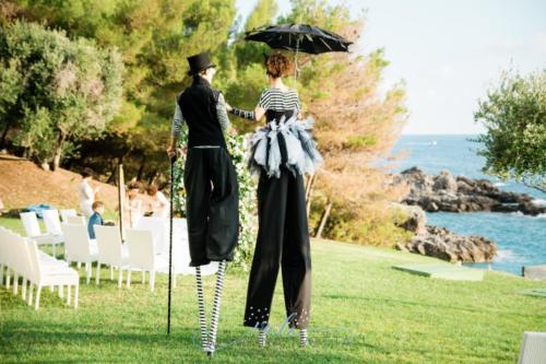 trampolieri matrimonio animazione wedding