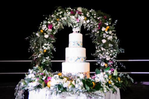 wedding Cake mediterranean wedding maioliche